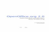 OpenOffice.org 2 - Wienandt.de, schau doch mal rein! · Formular manuell erstellen ... Dieser führt Sie durch die Datenquellenauswahl in OOoBase (Bild 1.2). Sie können entweder