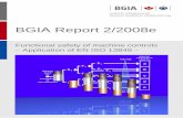 BGIA Report 2/2008e - dguv.de · zung werden vorgestellt. Auf der Basis dieser Informationen erlaubt der Report die Auswahl des erforderlichen Performance Level PL ... informaciones,