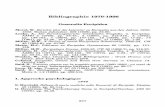 Bibliographie - unicaen.fr · Bibliographie 1970-1996 Generalia Euripidea Morel, W., Berichte über die Literatur zu Euripides aus den Jahren 1930-1933. Burian Jahresber. 259 (1938),