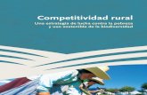 Competitividad rural - pdrs.org.pe · de la competitividad de los pequeños productores. M Enfoque de demanda: se aboca al desarrollo de la oferta de productos y servicios de acuerdo