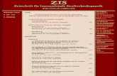 Gesamtausgabe 5 2009 nF ger - zis-online.com · La influencia de Welzel y del finalismo, en general, en la Ciencia del Derecho penal española y en la de los países iberoamericanos