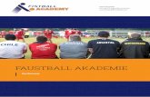 Uwe Schneider ACADEMY Leitung IFA Jugendkommission ... · Die Aufgabe der International Fistball Association (IFA) ist es, den Faustballsport in die Zukunft zu führen. Mit der Entwicklung