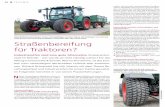 Straßenbereifung für Traktoren? - zukunftsfähiger Weinbaunachhaltiger-wein.net/images/strassenbereifung.pdf · reifung befasst und Industriereifen für seinen Traktor gewählt.
