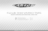 Fendt 930 Vario TMS - carson-modelsport.com · 5 // de Zuerst den Steckerlader in die Steckdose stecken und anschlie - ßend den 9,6 V Fahrakku mit dem Ladekabel des Steckladers verbinden.