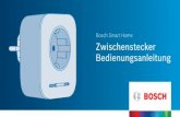 Bedienungsanleitung Zwischenstecker - Bosch Bosch Smart Home Controller sowie die Bosch Smart Home App