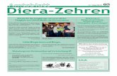 05 - Gemeinde Diera-Zehren im Landkreis Meiï¿½en (Sachsen) · Notdienste Havariemeldungen und Störungen an öffentlichen Trink- und Abwasseranlagen sind zu richten an: Trinkwasserversorgungsanlagen