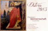 :: Pfarreiengemeinschaft Syrgenstein – Ostern 2013 · „2003 -Jahr der Bibel“ Die Lesungen und das Evangelium des kommenden Sonntags, oder eines bevorstehenden Festes, sind jeweils