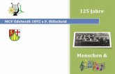 MGV Edelweiß 1892 e.V. Hillscheid · Grußworte MGV Edelweiß 1892 e.V. Hillscheid 5. In den Mittelweiden 13 · 56220 Urmitz/Rhein Telefon 02630/6036-37 · Telefax 02630/7817 Heiko