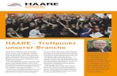 HAARE - Treffpunkt unserer Branche · unter diesem Motto geht die HAARE 2017 am 22. und 23. Oktober in Nürn - berg an den Start. Bekannte Marken, spannende Newcomer, innovative Pro