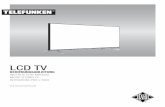 LCD TV - produktinfo.conrad.com · lcd tv bedienungsanleitung instruction manual mode d‘emploi istruzioni per l‘uso d43u309x5cw r