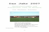 Das Jahr 2007 - Samtgemeinde Nord-Elm: Startseite · ist die deutsche Bundeskanzlerin Angela Merkel. Am 1. Januar hat Hermann Koerber sein 1. „Warberger Jahrbuch ... Marga Czogel