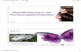 Digitalisierung in der Konsumgüterindustrie - HTW Dresden · PR PDT UPDT. 5 –Mittelstandstag 2017 –Coty/ Wella 27.04.2017 Ulrich Jähn, Dirk Zimmer 6 11 Digitale Transformation: