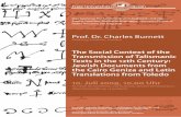 The Social Context of the Transmission of Talismanic Texts in the … · Das Seminar für Semitistik und Arabistik und die Emmy Noether-Nachwuchsgruppe „Kosmos/Ornatus“ laden