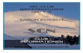 SCN-Programm 2016/2017 Inhaltsverzeichnis .2" Restaurant >DIONYSOS< Niedernhausen â€“ Lenzhahner