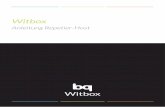 Witbox - 3D-Printerstore.ch · Setzen Sie die BaudRate auf 115200 und den Caché de Recepción auf 63. Deutsch 7 Witbox Anleitung Repetier-Host Drucker Definieren Sie die Druckerparameter