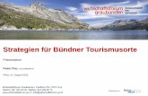 Strategien für Bündner Tourismusorte - wirtschaftsforum-gr.ch · 7 Langfristige Entwicklung (1) 1 Rückblick Strukturbrüche in den 90er und um 2010 0 50 100 150 200 250 300 350