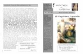 Zeitschrift Nr.14, Apostelin M.Magdalena - irene-heise.com_Apostelin_M... · siena.de . ... Und Katharina hat Maria Magdalena schon Mitte des 14.Jahrhunderts als „Apostelin“ begriffen