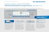 Maschinensteuerung focus control 2 - support.boge.comfile/385_DE_focus2.0.pdf · Entdecken Sie die BOGE Steuerung der neuesten Generation: Mit der BOGE Druckluftsysteme GmbH & Co.