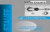 Cover Hi-Clean DE:Layout 1 - stauff.com · - NBR - FPM - EPDM Spezifikationen höchste Ansprüche an Sicherheit geringes Anzugsmoment verschiedenste Größen verfügbar von 1/16"