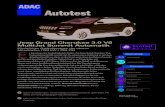 Autotest - ADAC: Allgemeiner Deutscher Automobil-Club · Autotest Jeep Grand Cherokee 3.0 V6 MultiJet Summit Automatik Fünfttüriger Geländewagen der oberen Mittelklasse (184 kW