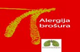 Alergija brošura - Bencard Allergie · 6 7 lagano bode kroz kapljicu. To ne boli i neće poteći krv. Posle 15 do 20 minuta se očita rezultat. U slučaju pozitivne reakcije se posle