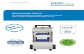 DiosolGenerator PROTEC - DIOP GmbH · DIOP Hygiene-Technik - 2 - Vorteile im Überblick. Mobiles, elektrisch betriebenes V2A-Gerät zur Raum- und Flächendesinfektion. Lückenlose