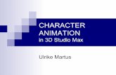 CHARACTER ANIMATION IN 3D Studio Max - ... - Ulrike...  1. Aufbau von Charakteren Character Animation