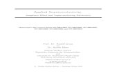 Applied Superconductivity: Josephson Effects and ... · Applied Superconductivity: JosephsonEﬀectandSuperconductingElectronics Manuscript to the Lectures during WS 2003/2004, WS