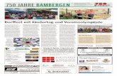 750 JAHRE BAMBERGEN - kollektive.suedkurier.de · Das Dorfest in Überlingen-Bambergen wird über drei Tage – von Samstag bis Montag, 4. bis 6. August – auf dem Platz vor dem