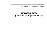 QuickStart Nero PhotoSnapftp6.nero.com/user_guides/nero6/photosnap/NeroPhotoSnap_Deu.pdf · Nach Öffnen des Fotos stehen Ihnen zwei Registerkarten zur Verfügung. Auf der Registerkarte