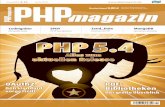 CodeIgniter MongoDB - · PDF file 24 PHP Magazin 4.2012 PHP 5.4 Shortcut Wenn man mit Sessions arbeitet und auf dem Server prüfen möchte, ob die Sessionfunktionalität aktiviert