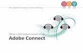Adobe Connect - Qualifizierung Digital · Das Forschungsprojekt wird in Kooperation realisiert, von: Dr. phil. Ulrike Schraps Markgrafenstraße 66 10969 Berlin Tel.: (0 30) 258 00-260