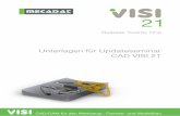 Unterlagen für Updateseminar CAD VISI 21 - mecadat.de · VISI 21 Neues in Version 21 06.02.2015 Seite 4 von 63 1 CAD Allgemein und Benutzerinterface 1.1 Installation . Die Version