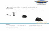 Hydraulikventile - Industriestandard · Anzugsmoment [Nm] 1) ± 15 % 40 65 NG NBR-Dichtung FPM-Dichtung 06 SK-SSRB0E06 SK-SSRB0E06V 10 SK-SSRB0E10 SK-SSRB0E10V Dichtungssätze 1)