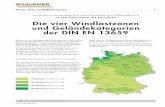 CE-KENNzEIChNuNG FüR RollläDEN Die vier Windlastzonen … · der din 1055-4 und sieht eine detailliertere und aktualisiertere unterteilung der Zonen als die windlastzonenkarte in