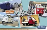 APE Katalog 2017 - piagg .Die APE ist ein Fahrzeug mit Geschichte und Tradition. 1948 ratterte die