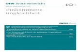 Wochenbericht 10 2017 - diw.de · DIW Wochenbericht Nr. 10.2017 159 EINKOMMENSUNGLEICHHEIT Wie steigende Einkommensungleichheit das Wirtschaftswachstum in Deutschland beeinflusst