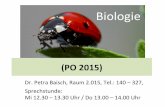 Biologie - Startseite - Pädagogische Hochschule Ludwigsburg · Studienübersicht für das Lehramt Grundschule B.A. (PO 2015) Biologie (4 Module B.A.) (Modul)prüfung BA- M1 1.1 Vorlesung:
