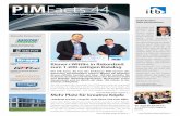 PIMFacts 44 - itb-pim.de facts/itb_pimfacts_44.pdf > Fortsetzung von Seite 1 PIMFacts 44 Neuigkeiten zum Produkt-Informations-Management PIM IT-Koordinator Robert Arbanas, der bei