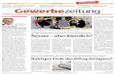 Schweizerische Gwerbezeitung SGZ Nr. 10 128. Jahrgang 11 ... · PDF file2 diese woche Schweizerische Gewerbezeitung –11. März2011 vonder ständerätlichen Kommission vorgeschlagene