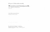 fe Paul Hindemith - .#fe T:.i F 3 E; i 1 1 t J l, t{Paul Hindemith ftir Blasorchester opus 41 Studienpartitur