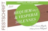 CAPPELLA „ARS MUSICA“ 2017 FESTSCHRIFT · „Ars Musica“ sowie den Solistinnen und Solisten wünsche ich dafür viel Erfolg und gutes Gelingen. Allen Besu-cherinnen und Besuchern