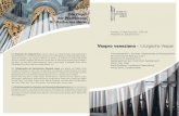 Die Orgel der Pfarrkirche St. Katharina Horw · PDF fileJan Pfister, Fabian Pfaff, Simon Zimmermann. Solo Mezzosopran: Simone Felber ... Achtyrskaja. Violoncelli: Leah Bieri (Stimmführerin),