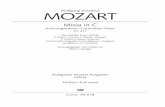 MOZART - carusmedia.com · Stuttgarter Mozart Ausgaben Urtext Partitur/Full score Wolfgang Amadeus MOZART Carus 40.618 C. Carus 40.618 In den Jahrzehnten nach Mozarts Tod, in denen