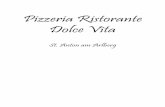 Pizzeria Ristorante Dolce Vita · 50 Margherita classica (A, G) € 14,90 Tomatensauce und Mozzarella | Tomato sauce and mozzarella 51 Napoletana (A, G, D) € 15,60