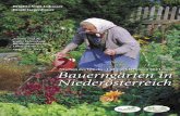Bauerngärten in Niederösterreich - nas.boku.ac.at · „Gärten sind die größte Erfrischung für die menschlichen Lebensgeister.“ FRANCIS BACON Bauerngärten in Niederösterreich