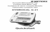 Kompakt-Wärmezähler Typ Compact Heat Meter Type Contatore ... - Quickstart IT GB ES D.pdf · Kennzeichnung 30 l/h und 100 l/h (Unzulässig) 2. Notwendige Kennzeichnung auf 30 l/h
