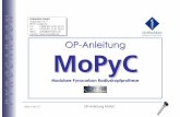 OP-Anleitung MoPyC deutsch - OrthoAktiv Medizintechnik · Seite 6 von 13 OP-Anleitung MoPyC III. Auswahl der Kopfgröße: 1. Die Implantatgröße orientiert sich an der Größe des
