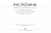 ROSSINI - carusmedia.com · sätzlichen Nummern: einem „Preludio religioso” und einem „O sa-lutaris hostia”. Rossini hat das im Original mit Begleitung für zwei ... Contrabbasso