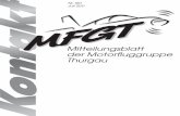 Mitteilungsblatt der Motorfluggruppe Thurgau - mfgt.ch · Gut vorbereitet durch Vorstandsmitglied Urs Spuler, Leiter Unterhalt/Infrastruktur, konnten alle geplanten Arbeiten bis gegen